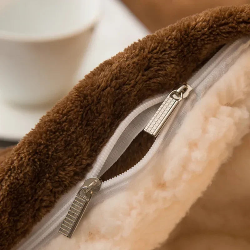 Wool Throw Blanket -Warm Winter