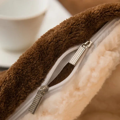 Wool Throw Blanket -Warm Winter