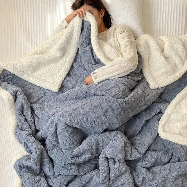 Throw Blanket - Soft Woolen