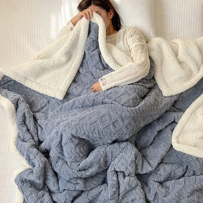 Throw Blanket - Soft Woolen