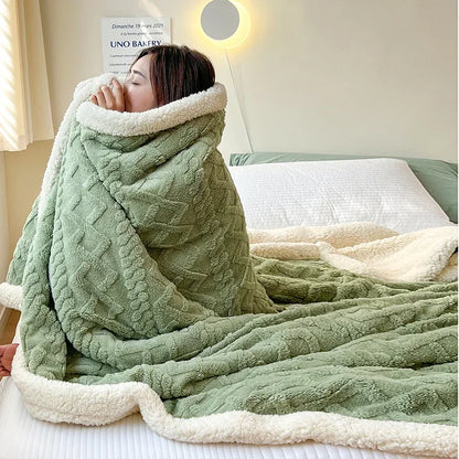Throw Blanket - Soft Woolen