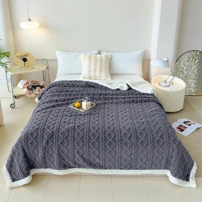 Throw Blanket - Soft Woolen