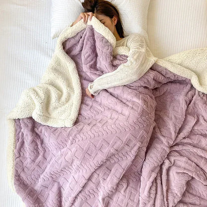 Throw Blanket - Soft Woolen
