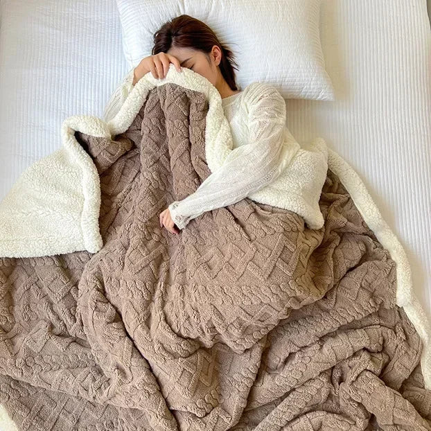 Throw Blanket - Soft Woolen