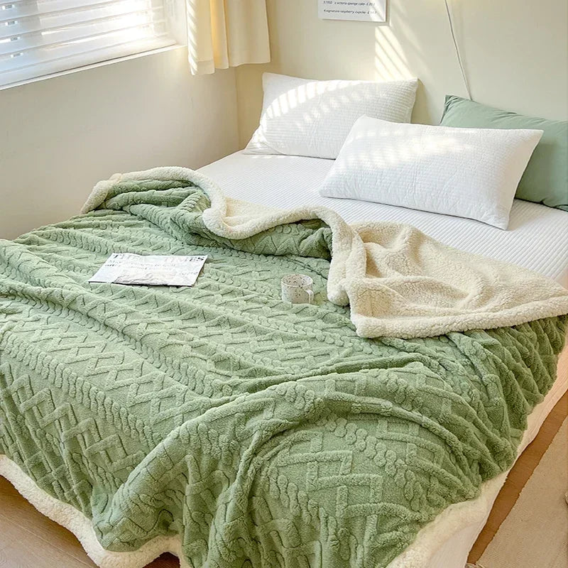 Throw Blanket - Soft Woolen