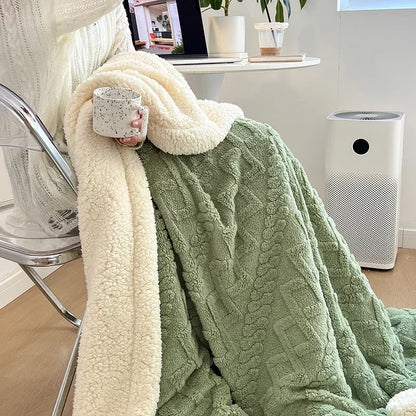 Throw Blanket - Soft Woolen
