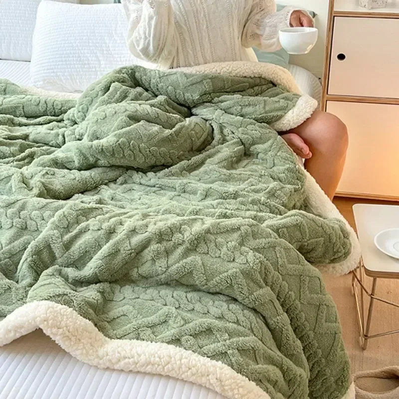 Throw Blanket - Soft Woolen
