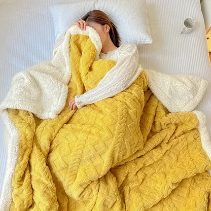 Throw Blanket - Soft Woolen