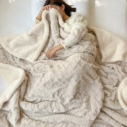Throw Blanket - Soft Woolen