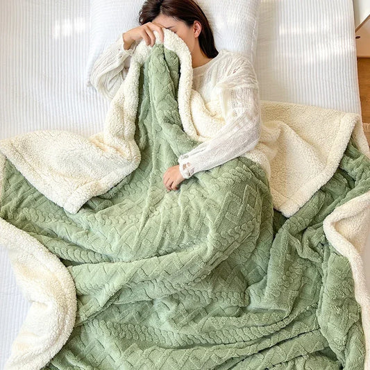 Throw Blanket - Soft Woolen